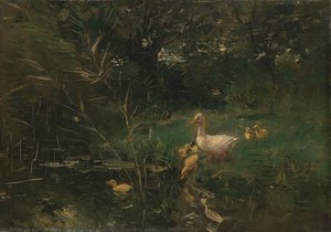 Eendjes, Willem Maris, C. 1880 - C. 1907 — Willem Maris