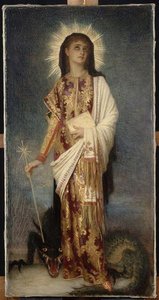 Sainte Marguerite — Ernest Hébert (antoine Auguste Ernest Hebert)