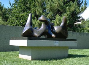 Three-way Piece No. 3, Vertebrae (working Model) — Henry Moore, Modernism