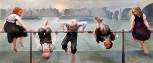 Street Arabs At Play