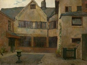 Courtyard, Guildhall, Leicester