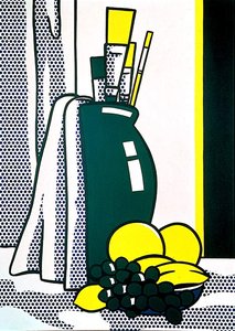 Still Life With Green Vase — Roy Lichtenstein, Pop Art