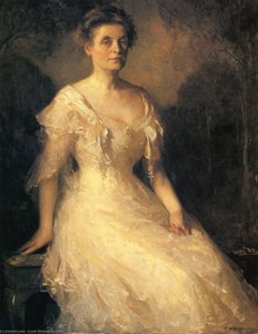 Portrait Of A Lady (elizabeth Perley Kinnicutt) — Frank Weston Benson