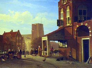 Fish Market In Woudrichem