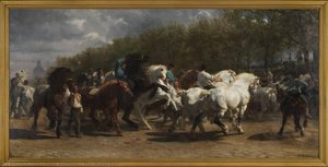 The Horse Fair — Rosa Bonheur, Contemporary Realism