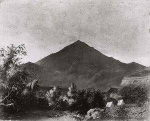 View Of Mt. Graham, (painting) — John Mix Stanley