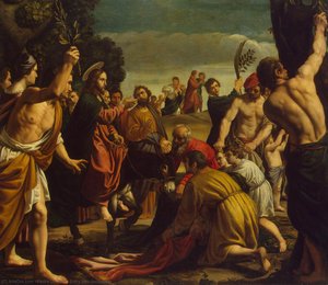 Entry Into Jerusalem — Pedro Orrente, Spanish Baroque