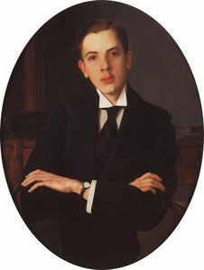 Portrait Of E. Mihaylov — Konstantin Andreevic Somov