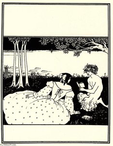 Front Cover For The Yellow Book Vol. V — Aubrey Vincent Beardsley