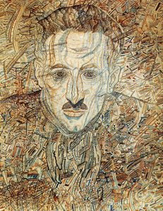 Portrait Of Nikolay Glebov-putilovsky — Pavel Filonov