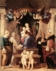 Madonna Del Baldacchino — Raffael