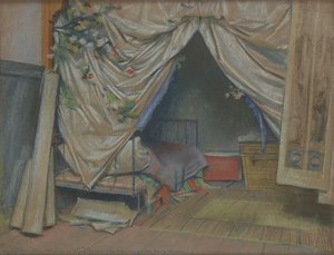 The Interior Of The Paris Atelier — Stanislaw Wyspianski