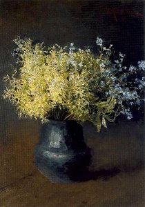 Forest Violets And Forget-me-nots — Isaak Ilyich Levitan