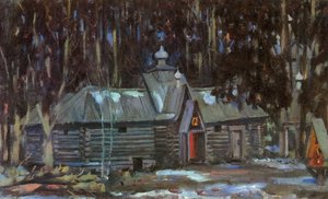 Stage Design For Mussorgsky's Opera 'khovanshina' — Konstantin Yuon