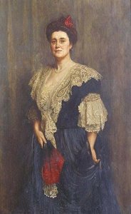 Portrait Of Mrs Adeline Hurry — John Maler Collier