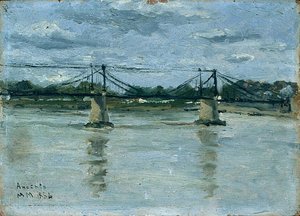 The Old Bridge In Ancenis — Maxime Emile Louis Maufra