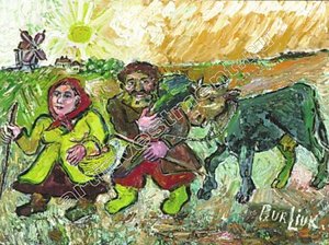 The Last Cow — David Davidovich Burliuk