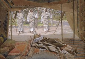 Abraham And The Three Angels — Jacques Joseph Tissot