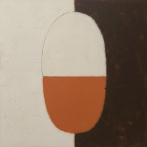 Monolithic Silence: An Organic Study In Terracotta And Earthbound Shadows — Laurent Fabre