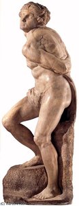 Pope Julius Ii - Slave (rebelling)2 — Michelangelo Buonarroti, High Renaissance