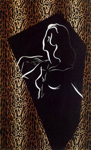 Woman At Mirror — Sigmar Polke