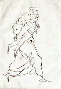 Aeneas Und Anchises — Eugène Delacroix