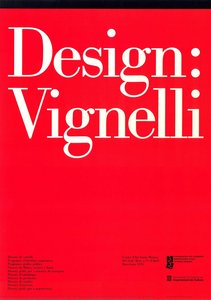 Design: Vignelli Exhibition Poster, Barcelona, Spain — Pablo Martín Páez Gavira, Graphic Design