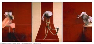 Second Version Of Triptych 1944 — Francis Bacon, Expressionist Horror
