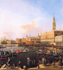 Venice, Bacino Di San Marco On Ascension Day — Canaletto