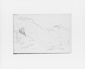 Mountain Slope Aug 23 1885 — William Trost Richards