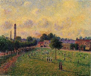 Kew Gardens. — Kamij Pisaro, Impressionist Landscape