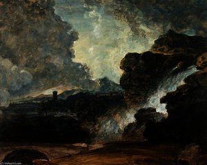 Study For 'landscape, Destruction Of Niobe's Children' — Richard Wilson