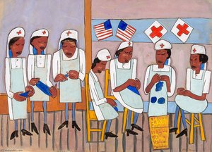 Red Cross Service Station — William H. Johnson