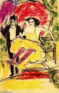 Untitled (1235) — Ernst Ludwig Kirchner, Expressionism