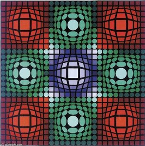 Kilenz — Victor Vasarely, Op Art