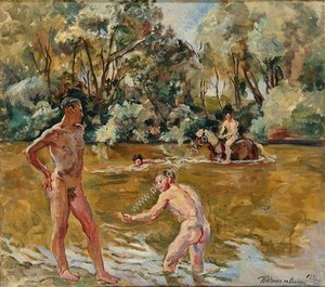 Sunny Day. The Pioneers. — Pyotr Konchalovsky