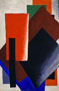 Painterly Architectonic — Lyubov Sergeyevna Popova, Cubist Architecture