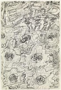 Street And Sidewalk — Jean Philippe Arthur Dubuffet