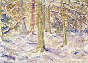 Snow Covered Wood — Franz Marc