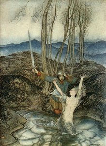 Frontispiece. Clerk Colvill — Arthur Rackham
