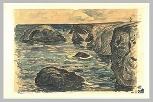Cliffs Of The Wild Coast — Maxime Emile Louis Maufra