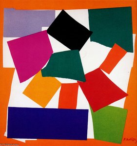 L’escargot Gouache Découpée Londres, Die Tate Gallery — Henri Matisse