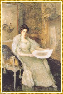 Portrait Of Susan Watkins — William Merritt Chase