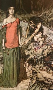 The Ring Of The Nibelung 58 — Arthur Rackham, Romanticism