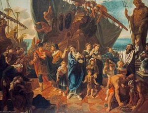 Agrippina Landing at Brundisium with the Ashes of Germanicus