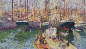 Port De Marseilles — Henri Jean Guillaume Martin