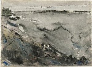 Movement Sky And Grey Sea — John Marin
