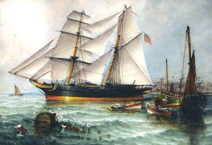Leaving Sunderland Harbour (from the series 'The Life of the Slaver Orange Grove')