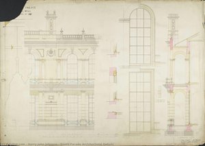 South Facade Architectural Details