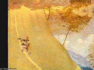 Allegory Of Virtue And Vice (detalj - ) — Lorenzo Lotto, Renaissance